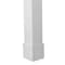 Ekena Millwork 8"W x 9'H Craftsman Classic Square Non-Tapered Fluted Column w/ Standard Capital & Standard Base EC0809ENFSTST - alternate 5